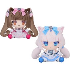 Nekopara: Sekai Connect Chocopuni Plushie Chocola: Idol Outfit Ver./Vanilla: Idol Outfit Ver.