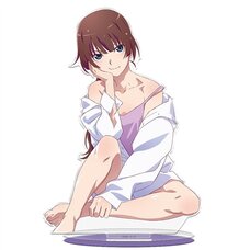 Monogatari Series Acrylic Chara Stand Hitagi Senjougahara: Shirt Ver.