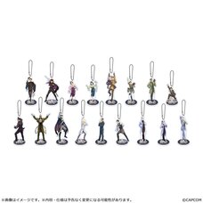 The Great Ace Attorney 10th Anniversary Banquet of Flowers Acrylic Stand Keychain Collection Box Set