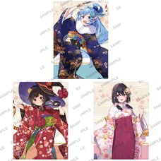 KonoSuba: God's Blessing on This Wonderful World! New Year’s Fair A3-Size Clear Poster Collection