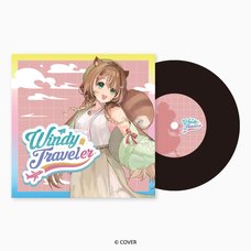 hololive Meet 5th Anniversary Windy Traveler Record-Style Coaster Ayunda Risu