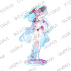 MF Bunko J Summer School Festival 2024 Newly Drawn Tropical Acrylic Stand - The Demon Sword Master of Excalibur Academy Riselia