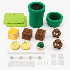 S.H.Figuarts Super Mario Brothers Super Mario Playset (Super Mario)