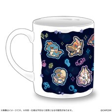 Monster Hunter MonDefo Mug Neon Theme