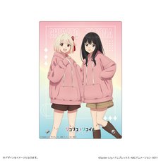 Lycoris Recoil Double-Layered Acrylic Art Stand Matching Hoodies Ver.