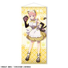 The Quintessential Quintuplets ∽ Near Life-Size Tapestry Ichika Nakano: Cat Ear Maid Ver.