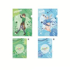 TV Anime KonoSuba: God’s Blessing on This Wonderful World! Clear File Set Colorful Ver. Kazuma & Aqua