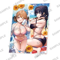 What Happens When You Save Two Beautiful Sisters Who Hate Men Without Telling Them Your Name? Acrylic Panel - Aina & Arisa