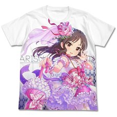 The Idolm@ster Cinderella Girls Dreaming Fairy Arisu Tachibana Full-Color White T-Shirt