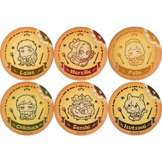 Delicious in Dungeon Collectible Pinback Buttons Box Set