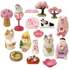 concombre Cherry Blossom Viewing Diorama Collection