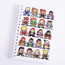 Super Street Fighter IV 8-Bit Hardcover Notebook