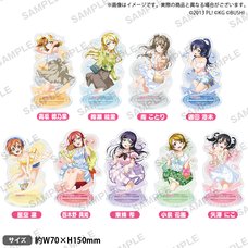Love Live! School Idol Festival μ’s: World Travel Ver. Kirarin Acrylic Stand Collection