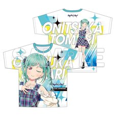 Love Live! Superstar!! Full Graphic T-shirt Music-Talk-Teamwork! Prime Adventure!! Ver. Tomari Onitsuka