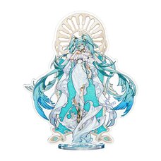Hatsune Miku feat. Yoneyama Mai Glitter Acrylic Block