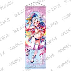 MF Bunko J Summer School Festival 2024 Newly Drawn Island Beach Flag - No Game No Life  Shiro