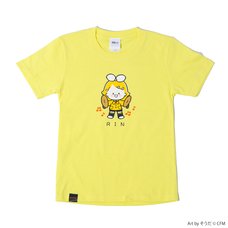 Hatsune Miku Piapro Kids! Kagamine Rin Kids' Yellow T-Shirt