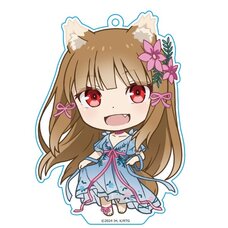 Spice and Wolf: Merchant Meets the Wise Wolf Puni Colle! Keychain w/ Stand Holo: Dress Ver.