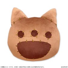 Monster Hunter Wilds Camp Gear Cat Cushion