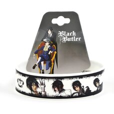 Black Butler Sebastian PVC Wristband