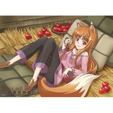 Spice and Wolf Holo with Apple Wall Scroll