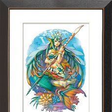 “Mermaid” Chara Fine Graph Print