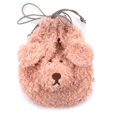 Holty Poodle Drawstring Bag