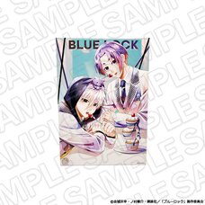 Blue Lock Aurora Mini Acrylic Art Pale Tone Series Seishiro Nagi & Reo Mikage