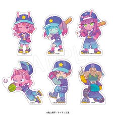 Milky Subway: The Galactic Limited Express Sticker Set Baseball Ver.
