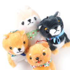 Mameshiba San Kyodai Summer Vacation Plush Dog Collection (Ball Chain)
