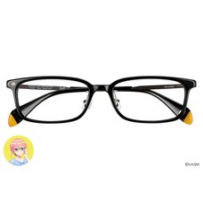 The Quintessential Quintuplets Specials2 Glass Frame w/ Original Eyeglass Case & Cleaning Cloth Set Ichika Nakano Model