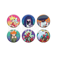New Panty & Stocking with Garterbelt  Tradable Tin Badges No. 2 Complete Box Set