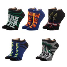 My Hero Academia Ankle Socks 5-Pack