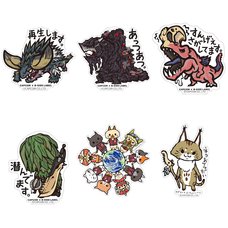 Capcom x B-Side Label Monster Hunter: World Stickers