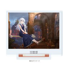 Wandering Witch: The Journey of Elaina Acrylic Stand Plate Elaina B Design