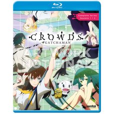 Gatchaman Crowds Seasons 1 & 2 Complete Collection Blu-ray