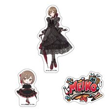 Hatsune Miku Don Quijote Fair 2025 Sticker Set of 3 Meiko: Akiba Culture Fashion Ver.