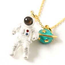 gargle Astronaut Necklaces