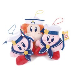 Kirby 25th Anniversary Bon Voyage Mascot Plush Collection