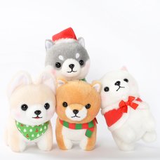 Mameshiba San Kyodai Christmas Dog Plush Collection (Standard)
