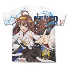 Kantai Collection -KanColle- Animation Sequence Kongo White Graphic T-Shirt