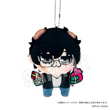 Persona 5 Royal Protagonist x Bkub Plushie Mascot Charm Rank 5
