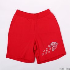 Dorohedoro Red Sweat Shorts