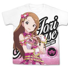 The Idolm@ster One For All Iori Minase Full-Color White T-Shirt