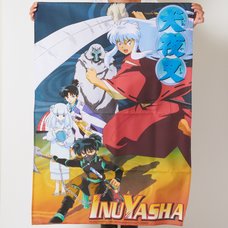 Inuyasha vs. Naraku & Minions Fabric Poster