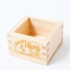 Japanese Traditional Wooden Square Cup (Ninja)