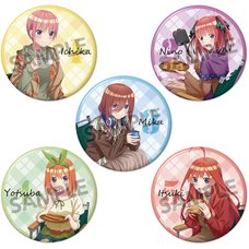 The Quintessential Quintuplets the Movie Pin Badge Collection