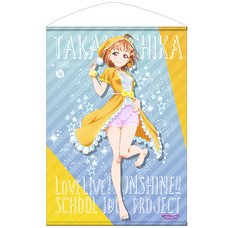 Love Live! Sunshine!! Chika Takami Pajamas Ver. B2-Size Wall Scroll