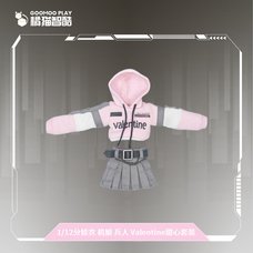 GM-N-004 Set of Hoodie & Skirt for 1/12 Scale Action Figures