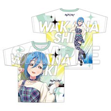 Love Live! Superstar!! Full Graphic T-shirt Music-Talk-Teamwork! Prime Adventure!! Ver. Shiki Wakana